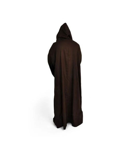 Star Wars : Noir Cape Brune Cosplay Costume Vente Pas Cher